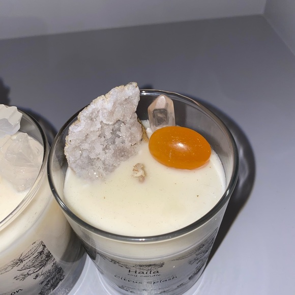 3 Crystal candles - Picture 4 of 4